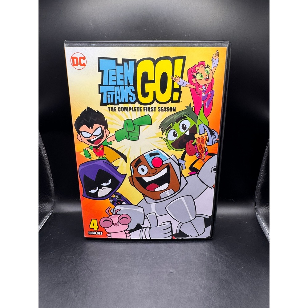 Teen Titans Go DVD Lot Complete 1st Season Lo-Tech Heroes Lookin For A Fight DC - Picture 2 of 9